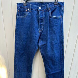 Levi's Men's 501 '93 Button Fly Original Fit Blue Jeans W34L32